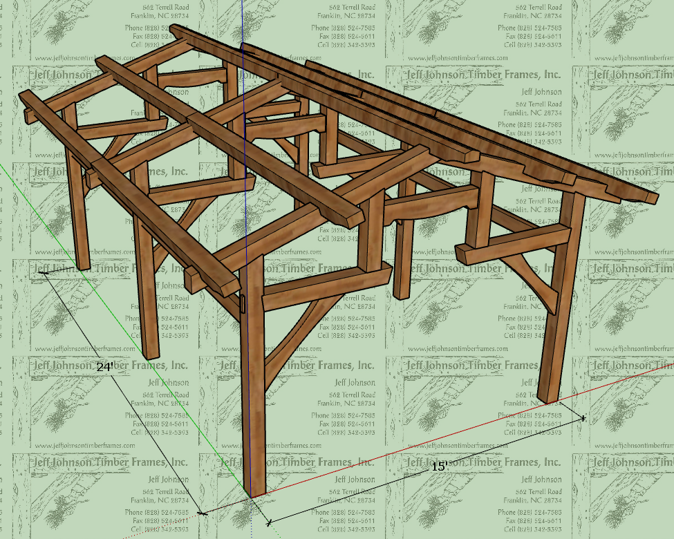 Timber Frame Carports Jeff Johnson Timberframes